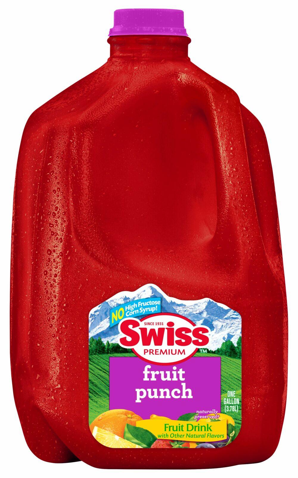 Fruit Punch Plastic Gallon Swiss Premium™ Dairy