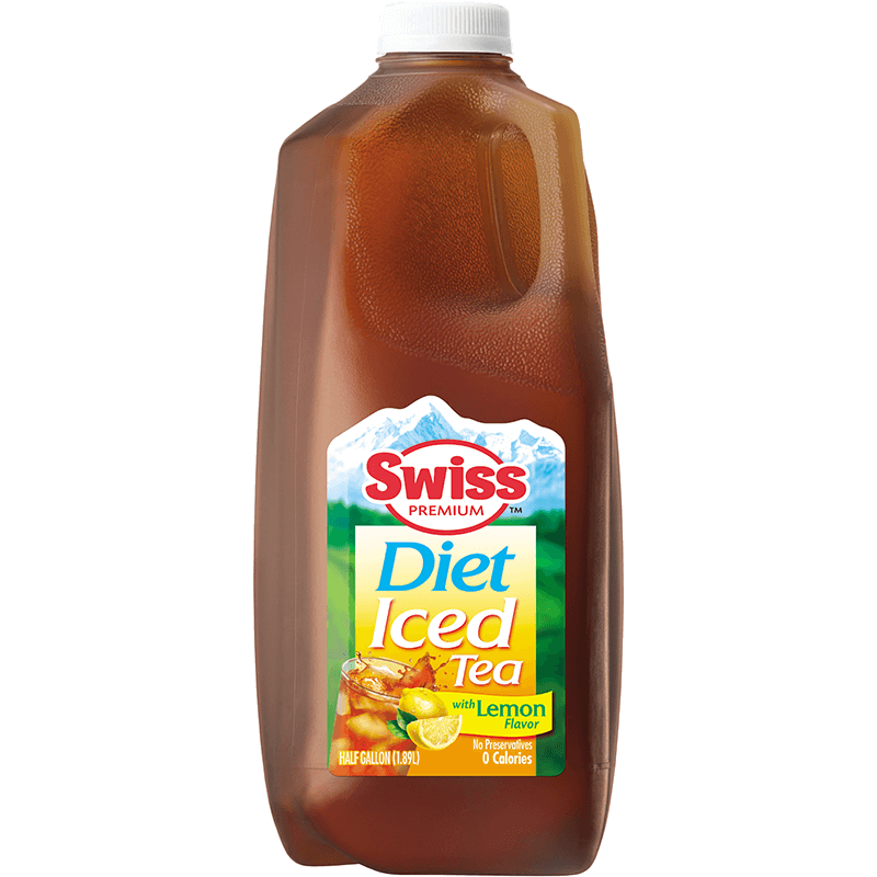 Diet Iced Tea with Lemon Plastic Half Gallon